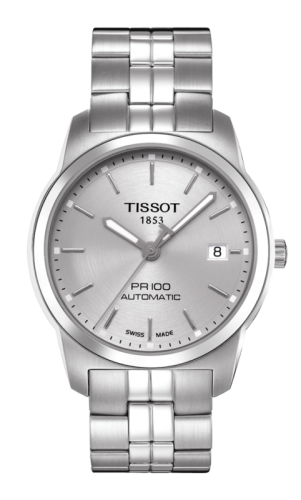 Tissot PR 100 Automatic 38 Stainless Steel / Silver / Bracelet